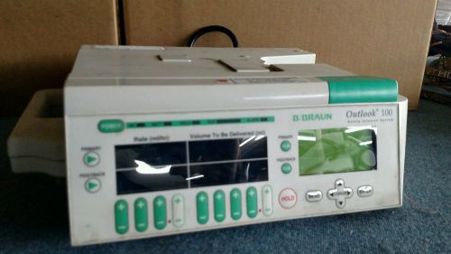 B Braun Outlook 100 IV Infusion Pump ~ Lot / Quantity Available Free shipping