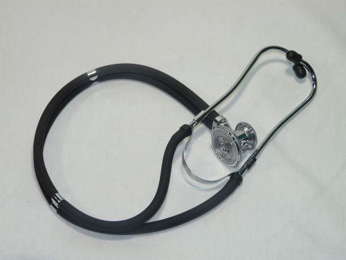 Prestige medical dual tube stethoscope black for sale