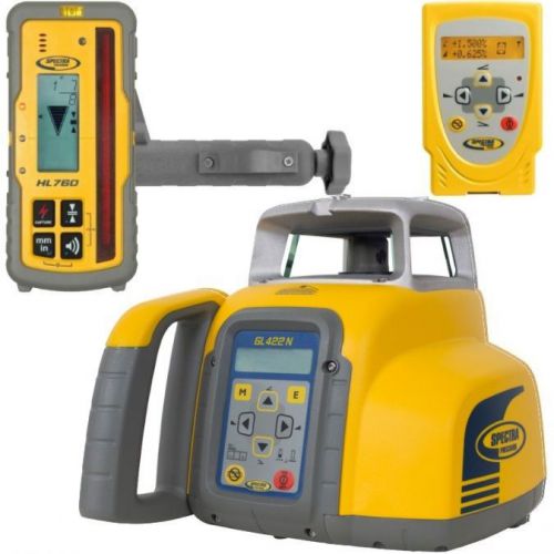 New trimble gl422n self leveling laser level with next day air  **red** service for sale