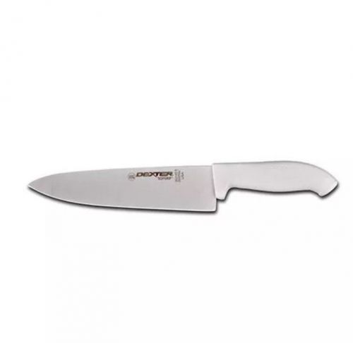Dexter Russell SG145-8PCP, 8-Inch Cook&#039;s Knife with White Sofgrip Handle, NSF