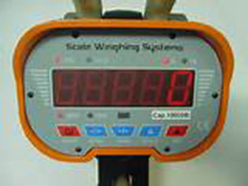 Crane scale by sws 7911-20000 has a 20k capacity easy read display with remote for sale