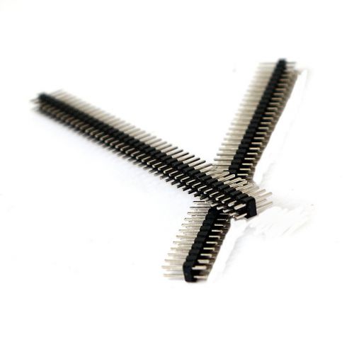 Durable High Quality 10PCS 2.54mm 2 x 40 Pin Male Double Row Pin Header Strip