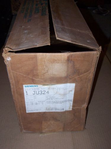 Siemens JU324 200 Amp 240v Non Fusible Safety Switch Disconnect New Shelfware