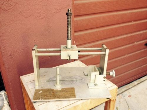 Plp end plate cutter~los angeles, calif.~ for sale