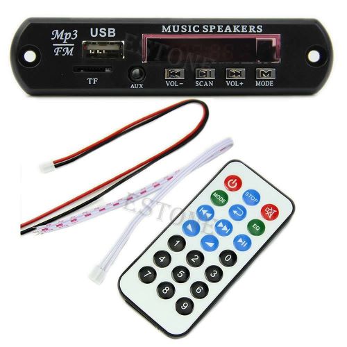 New Remote Music Speaker USB MP3 Decoder Decoding Board Wireless Audio Module