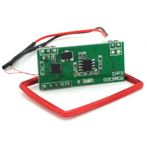 1Pcs New 125 KHZ EM4100 RFID card read module RDM630 UART for Arduino