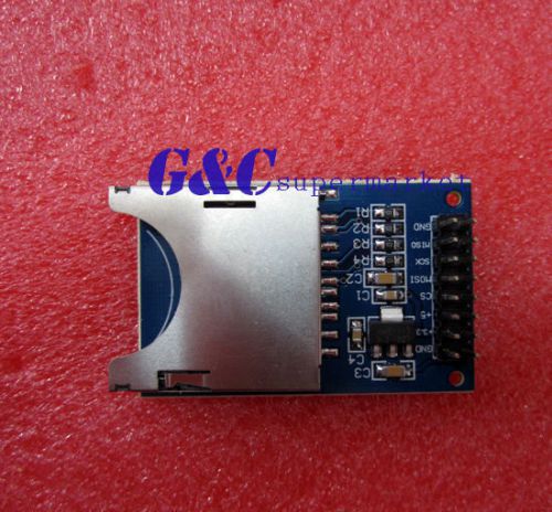 2pcs sd card module slot socket reader for arduino arm mcu read and write m18 for sale