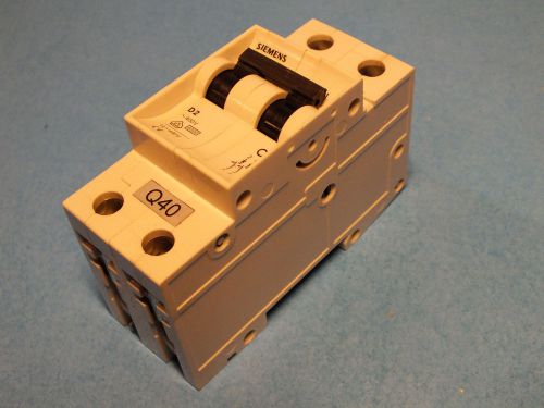 SIEMENS, 5SX22-D2, Circuit breaker, Used