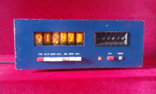 Vintage TIMER COUNTER Nixie Tubes IN-14 - grosse Nixie rohren.