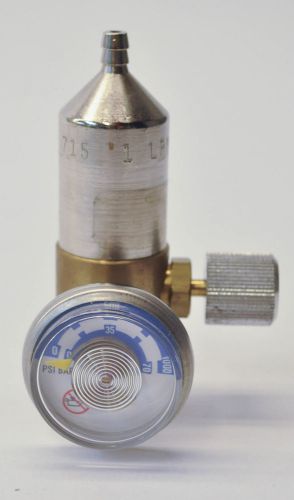 Calgaz air liquide 715 water calibration regulator max inlet pressure 1000 psi for sale