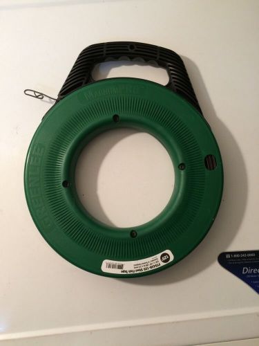 GREENLEE FTS438-125 Fish Tape, 1/8 In x 125 ft, Steel