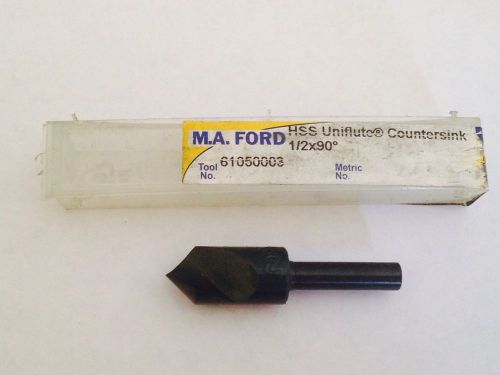 M. A. Ford 1/2 x 90 High Speed Uniflute Countersink