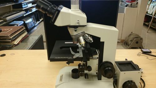 Trinocular Laboratory grade microscope with video and high intensity illuminator
