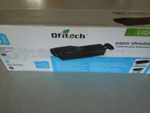 Ofitech Paper Shedder Head