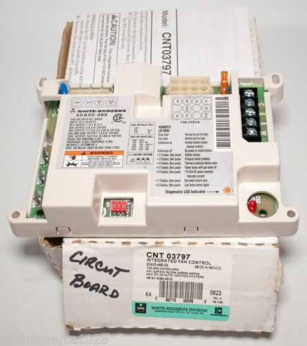 White Rodgers CNT03797 Integrated Fan Control 50A55-486-04 Open Box