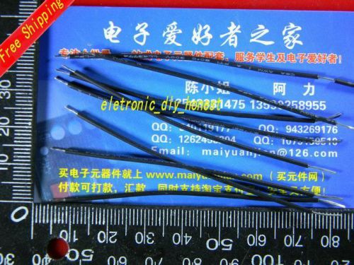 50pcs  tinned wire Black length 80mm  wire electronic PCB cable#Bl413