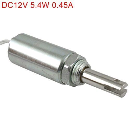 DC 12V 0.45A 10mm Stroke Pull Type Tubular Solenoid Electromagnet