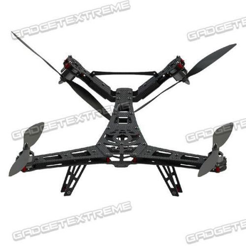 3K Carbon Fiber V400 Alien V-tail FPV Quadcopter Frame Kit CC3D Compatible e