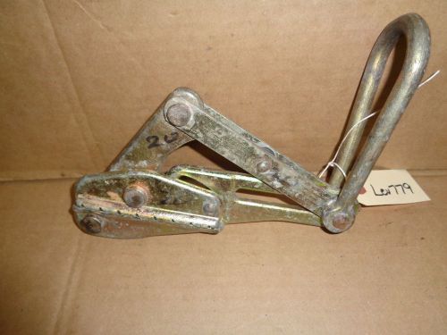 Klein 1611-20 chicago grip cable wire puller 4500-lbs max .20 - .40 lev779 for sale