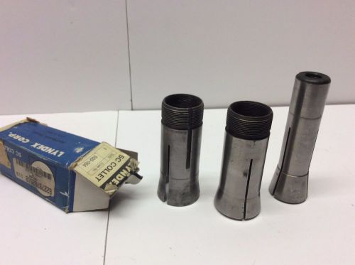machinist lot x3 collet lyndex 5c and more