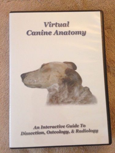 Virtual Canine Anatomy DVD