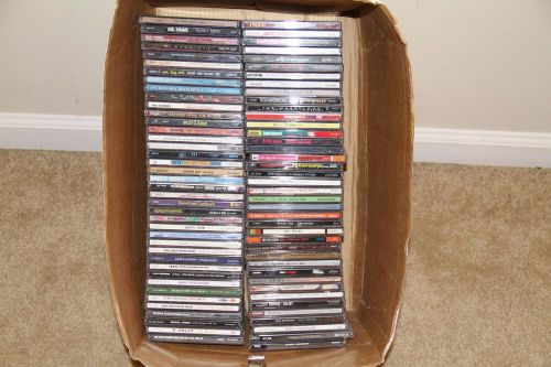 ~ 80 CD Jewel Cases Empty + Artwork + 12 CD&#039;s + MORE