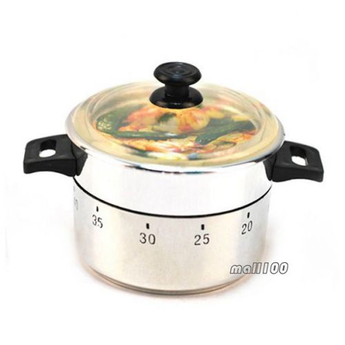 Timer Compact steamer Silver Plastic Timer