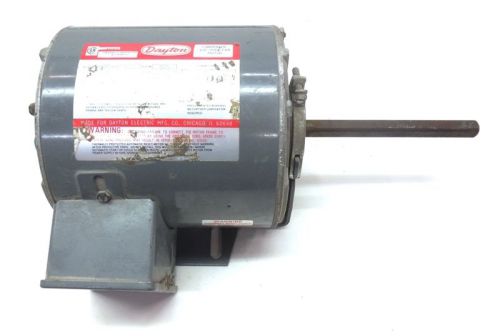 Dayton condenser fan motor 3m997a 1/2 hp 1075 rpm 208-230/460 volts 2.8/1.4 amp for sale