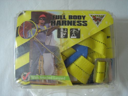 McCordick Full Body Harness with Attached Lanyard, NEW