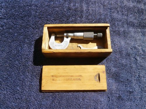 Starrett outside micrometer  model no.232    0-1/2 inch for sale