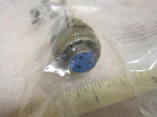 MS3106A10SL-3S, 3 pin Female Connector, with MS3057A-4A Hood &amp; cable clamp