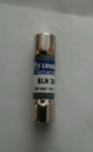 Littelfuse bln, 30a fuse, 250v, fast acting for sale
