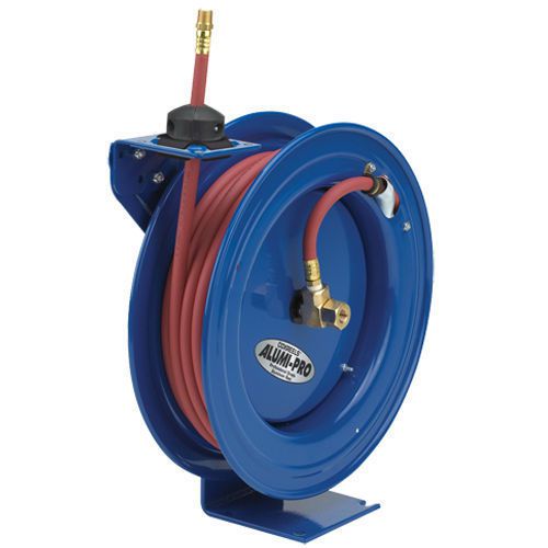 Coxreels p-lp-125-al alumi-pro with 1/4 inch x 25 feet of 300 psi air hose for sale