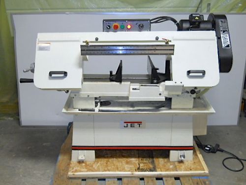 Jet 8&#034; x 13&#034; horizontal band saw 4 speed belt drive 1 hp / 115 volts for sale