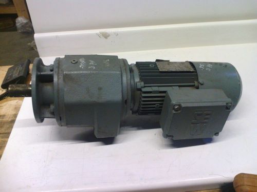 SEW EURODRIVE W/ REDUCER RF63 DT80K4BMG/Z HP .75 VOLTS 230/460 HZ 60 RPM 1700