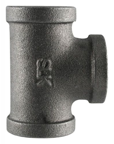 3/4&#034; black malleable iron tee fitting pipe npt - lot of 50 for sale