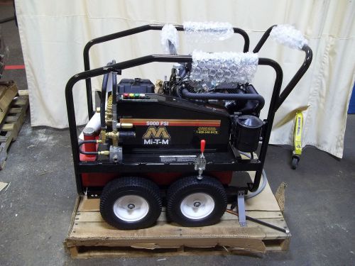 New mi-t-m 23 hp honda gas powered pressure washer 5,000 psi gc-5004-3mah for sale