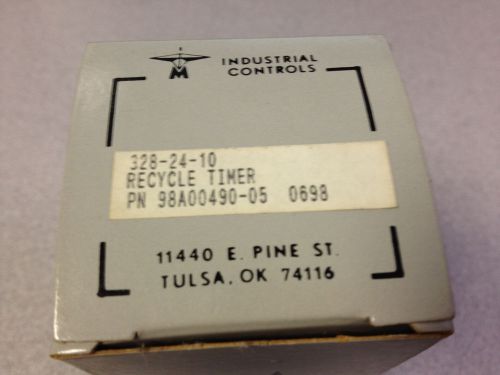 Time mark 328-24-10 recycle timer 24v 10 sec *new in box!* for sale