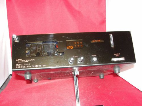 EG&amp;G Gamma Scientific 550-I Radiometer/ Photometer
