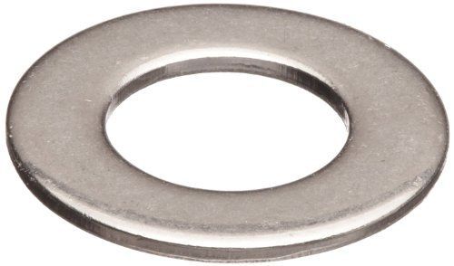 18-8 Stainless Steel Flat Washer, #10 Hole Size, 0.265&#034; ID, 0.5&#034; OD, 0.063&#034;