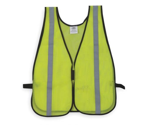 CONDOR LimeHigh Visibility Vests, XL to 3XL, Silver Stripe, QTY 6 |PU4|