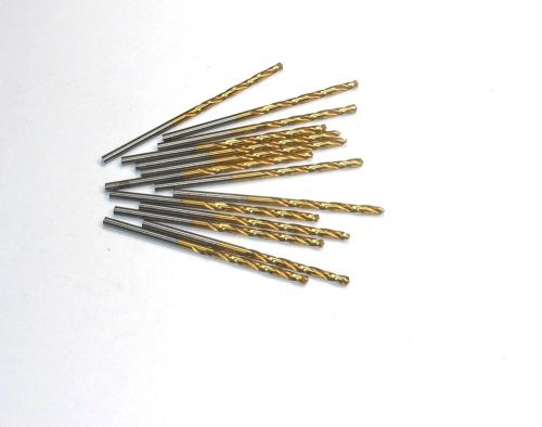 Jobber Length Drills #35 HSS TiN 135D 1-1/2&#034; LOC x 2-5/8&#034; OAL QTY 14 &lt;2126&gt;