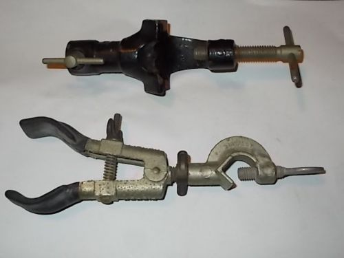(2)  TWO LAB CLAMPS