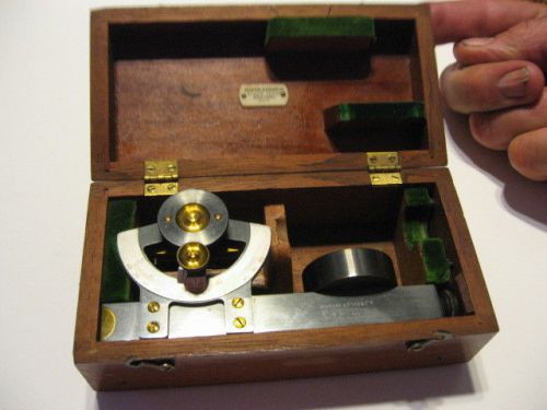 Rare antique keuffel &amp; esser co.1913 abney reflecting level? pocket altimeter for sale
