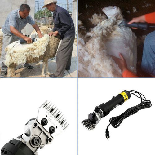320W Sheep Shears Goat Clippers Animal Shave Grooming Farm Supplies Livestock E1