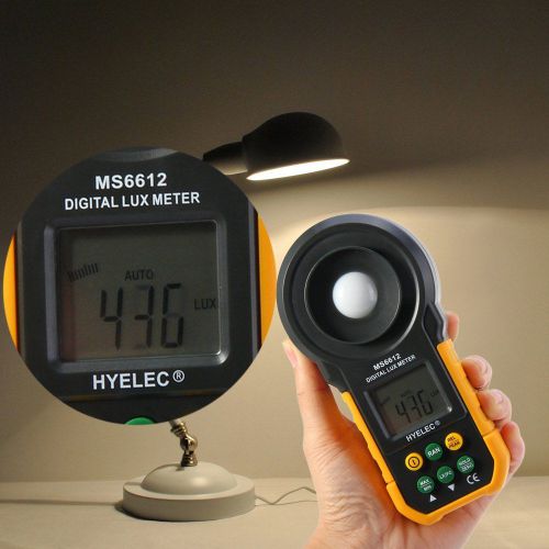 Light Meter Test Spectra Auto Range Multifunctional Digital Lux Meter Measure