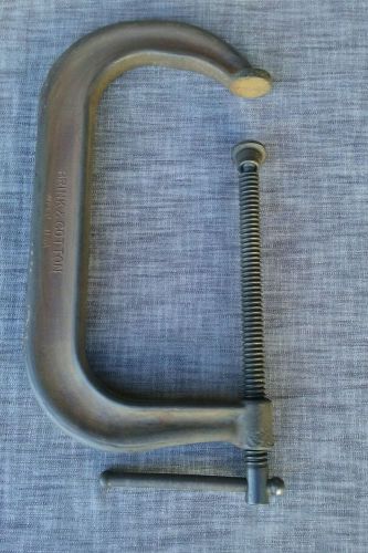 Large Brink &amp; Cotton Forged Steel 10&#034; Type  410 C-clamp