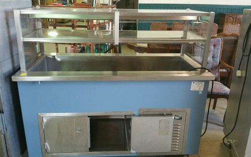 Refrigerated 4pan Cold Food Table temp-est Aire60Inch CAFETERIA SERVING Delfield