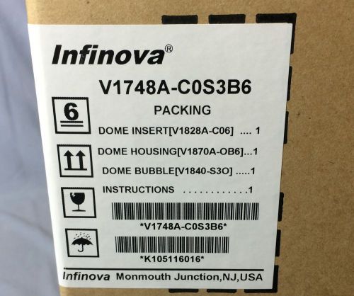 NIOB Infinova V1748A-COS3B6 Outdoor Video Surveillance PTZ 26X Dome Camera Kit