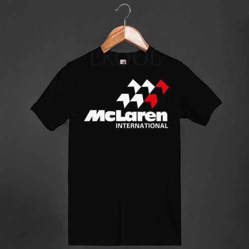 McLaren Formula One Team International Logo Black T-Shirt